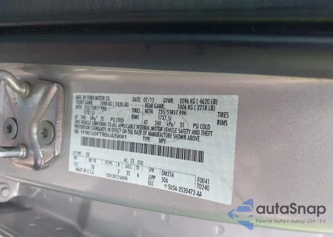 2013 Ford Escape S from USA, damaged, VIN 1FMCU0F75DUA59061